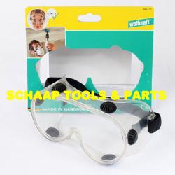 Veiligheidsbril - oogbescherming helder met ventiel en 4-voudige ventilatie | 4902